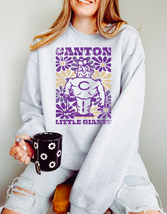 Groovy Flowers Canton Little Giants Youth Tees