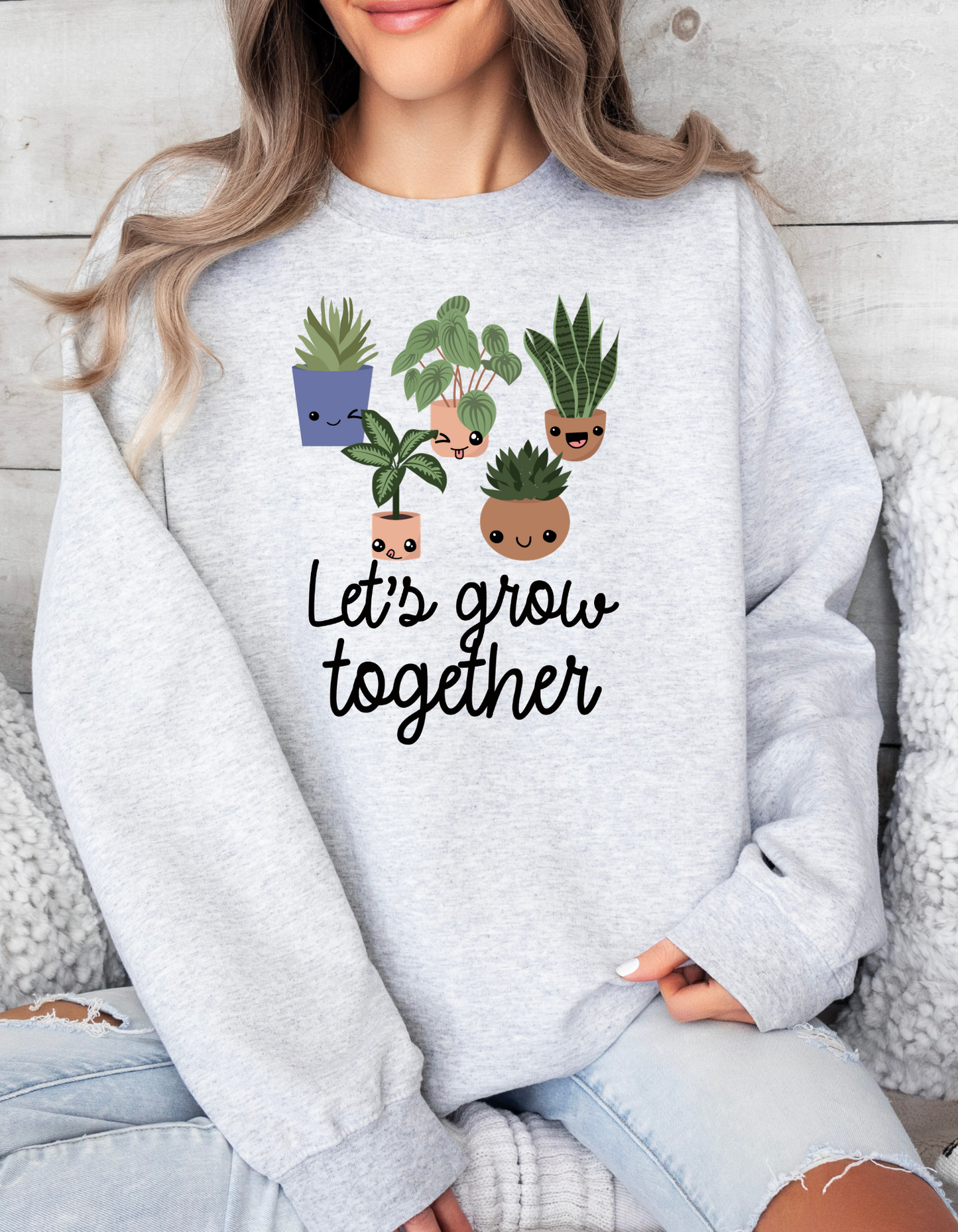 Let's Grow Together Crewneck
