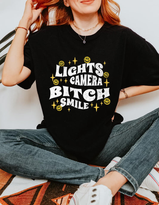 Lights Camera Tee