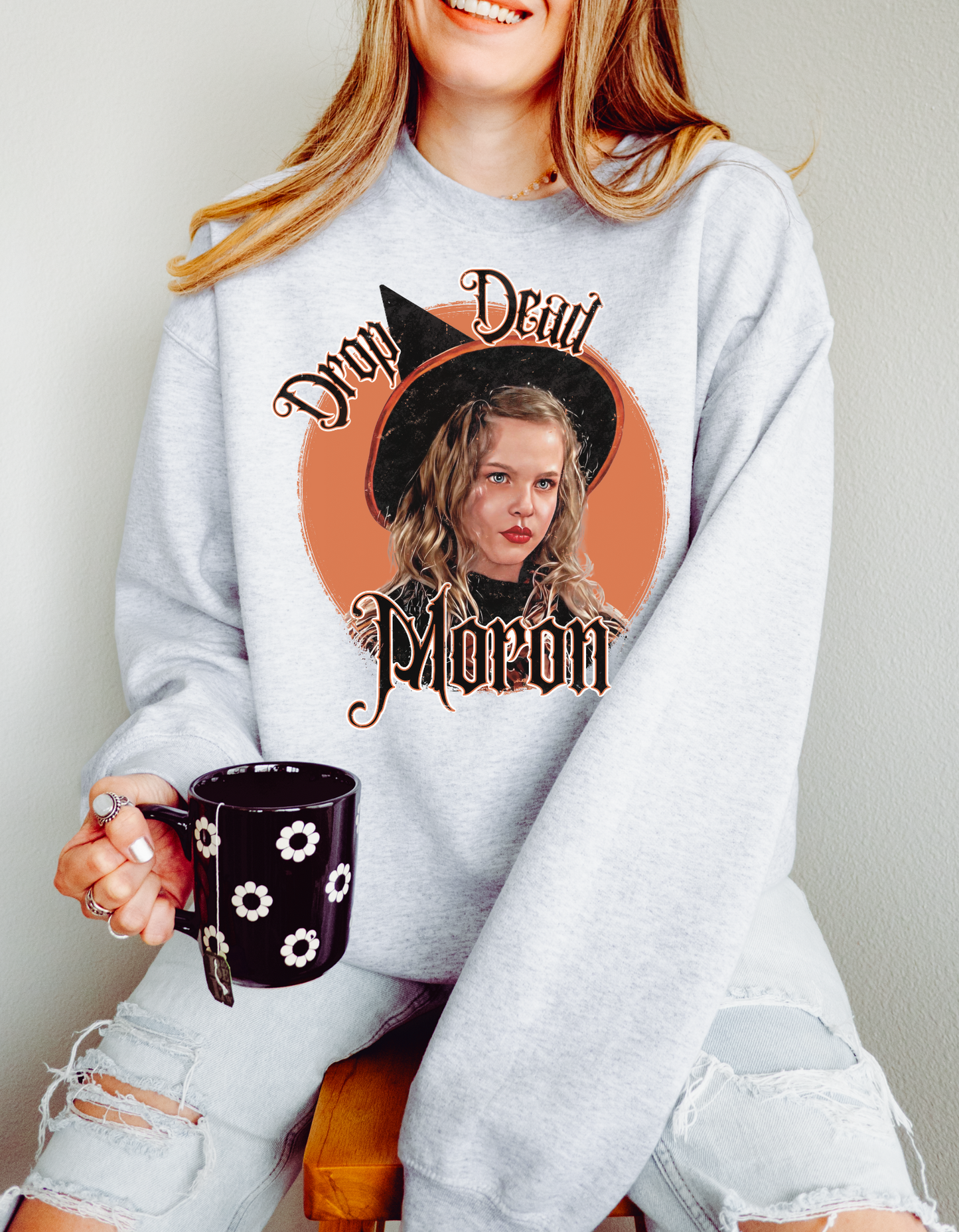 Drop Dead Moron Crew and Tee
