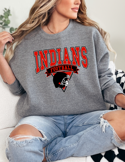 Indians Football Crew and Tee