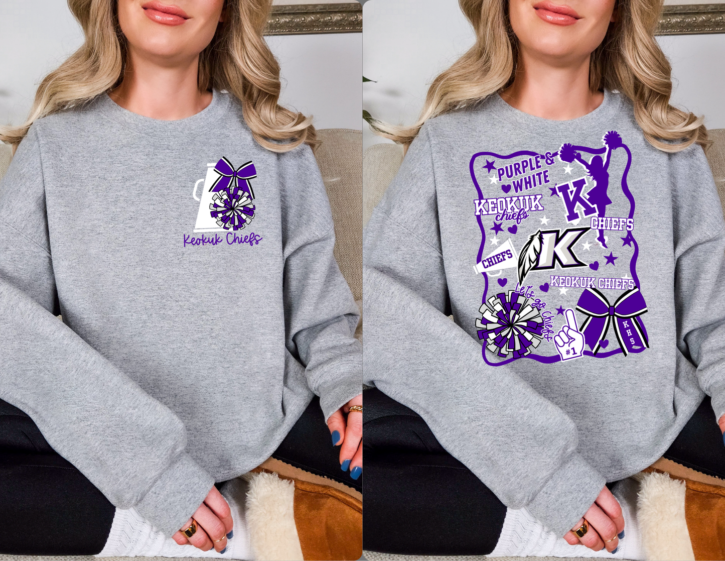 KHS Cheer Crewneck