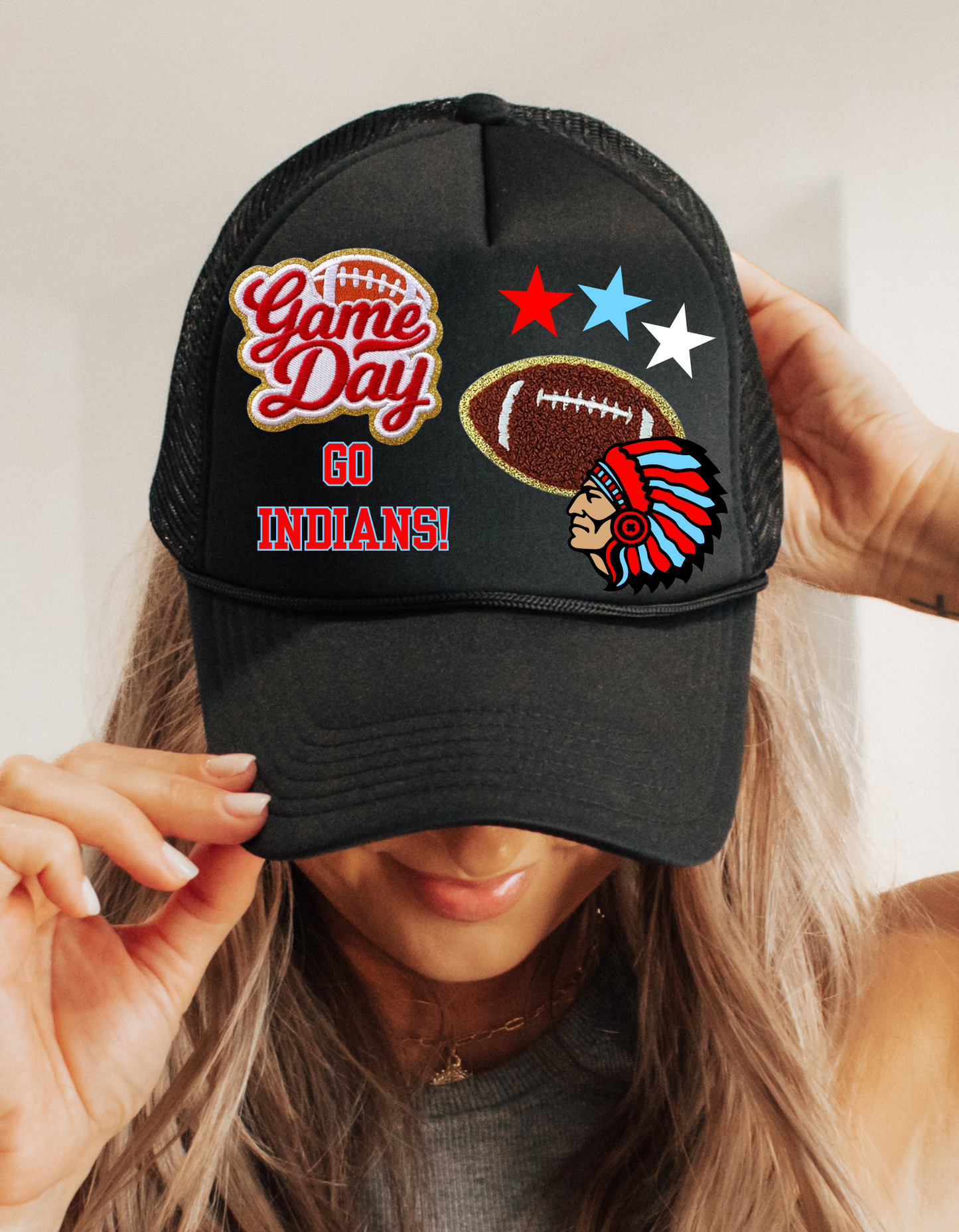 Go Indians Trucker Hat