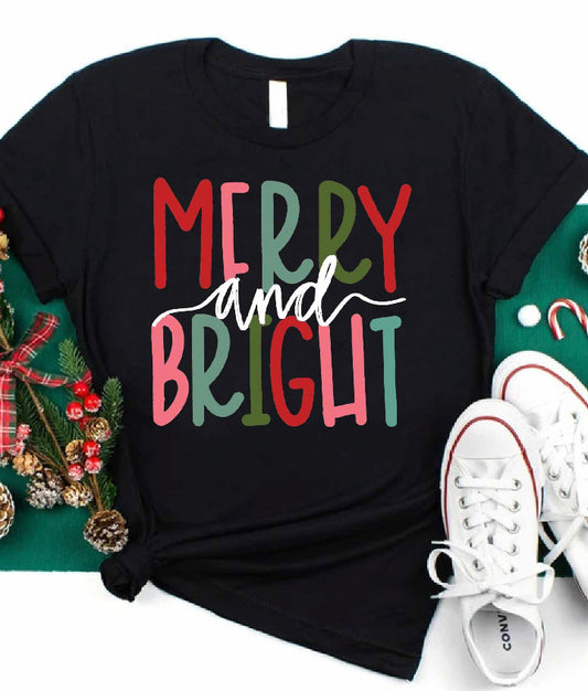 Merry and Bright Tee