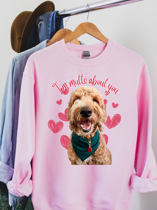 Mutts About You Valentines Custom Design