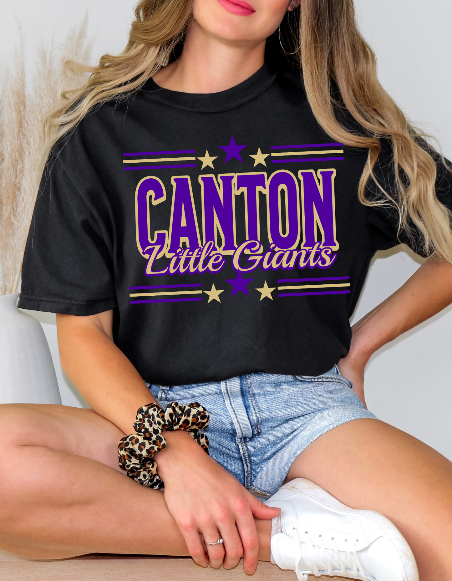 Canton Little Giants Retro Star Tee