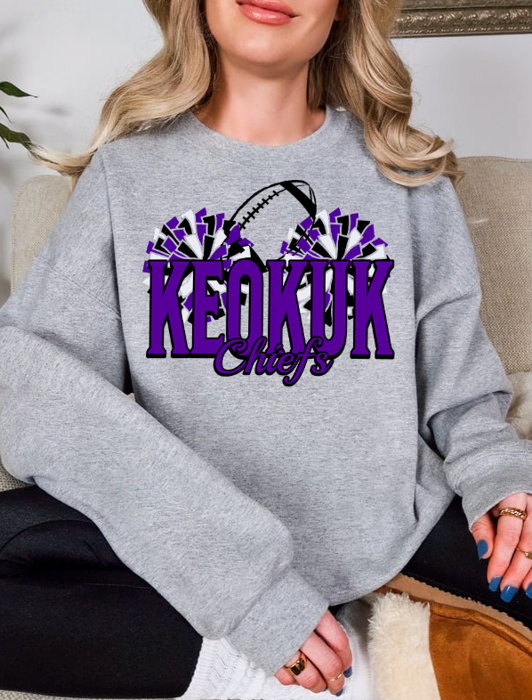 Keokuk Chiefs Cheer Design 1