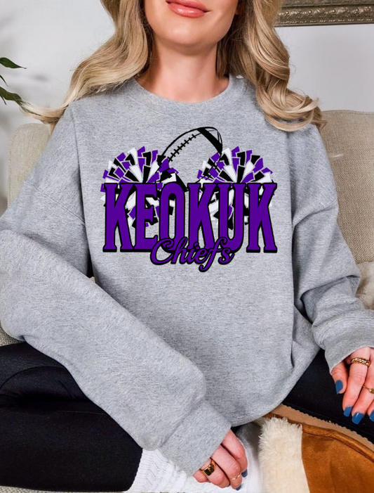 Keokuk Chiefs Cheer Design 1