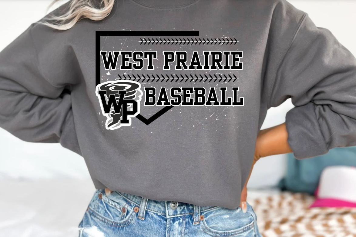 West Prairie Cyclones All Star Comfort Colors Tee