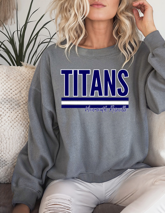 Titans Crewneck and Short Sleeve