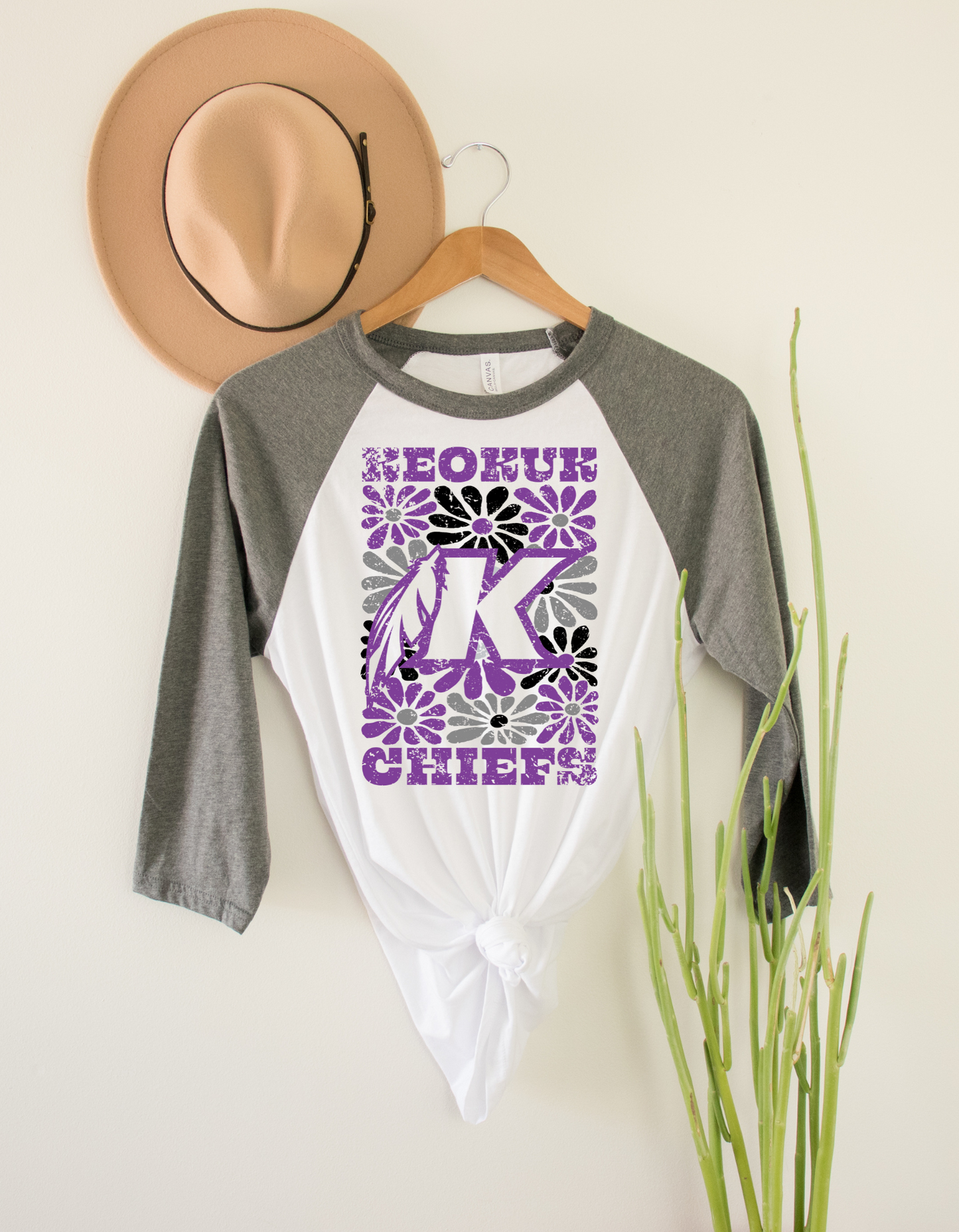 Keokuk Chiefs Baseball Tee