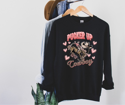 Pucker Up Valentine Crewneck