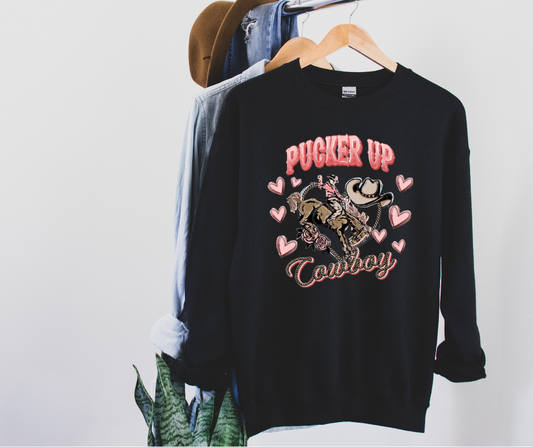 Pucker Up Valentine Crewneck