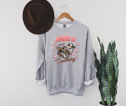 Pucker Up Valentine Crewneck