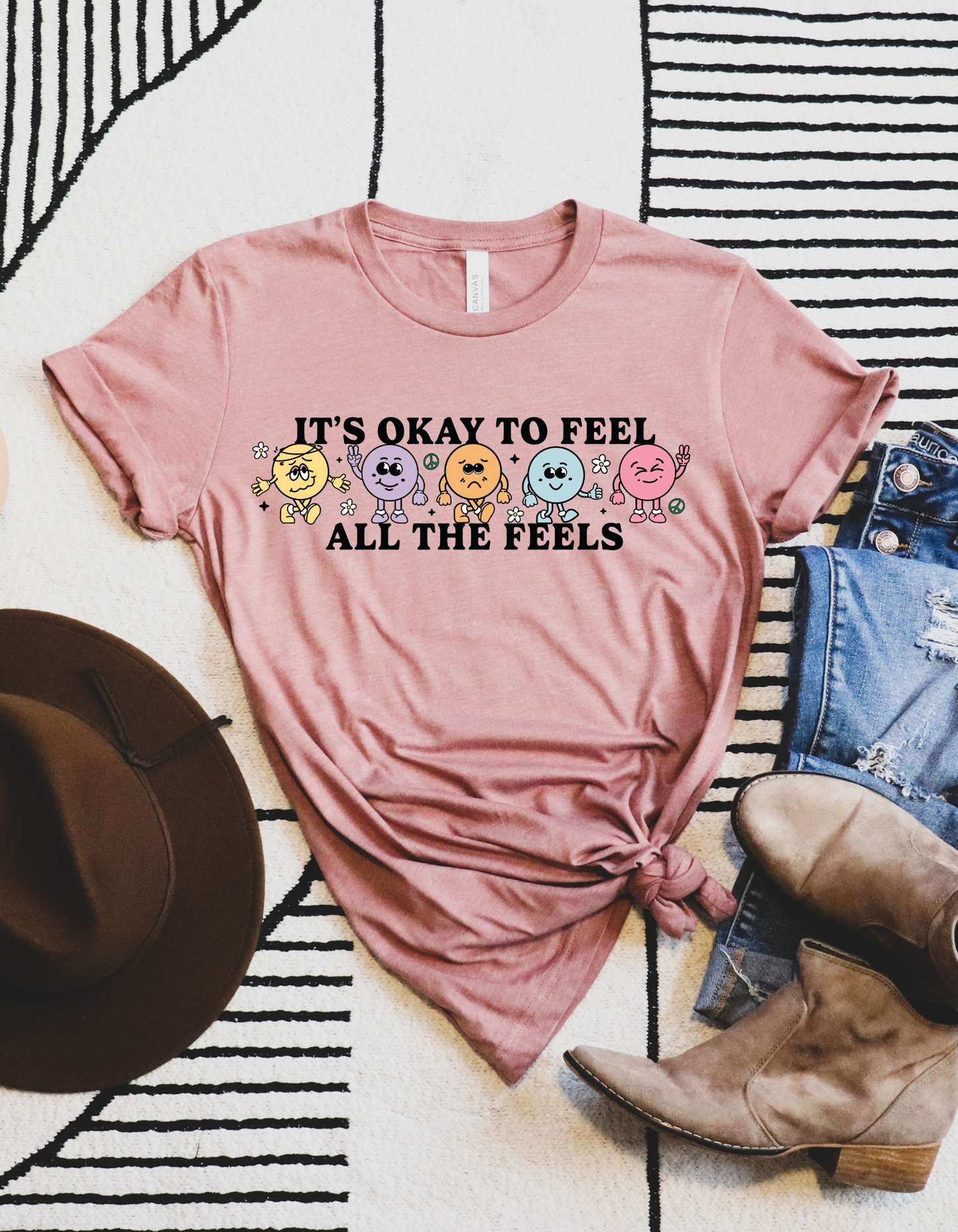 It's Okay To Feel All the Feels Tee