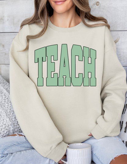 Teach Crewneck and Tee