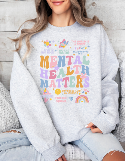 Mental Health Matters Crewneck