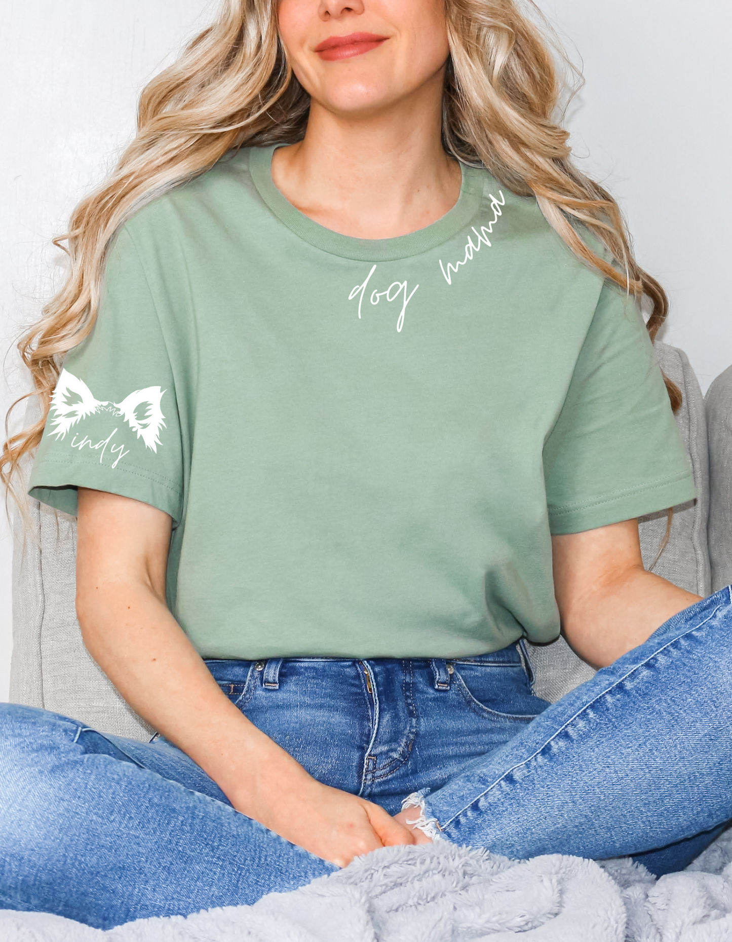 Dog Mama Custom Tee